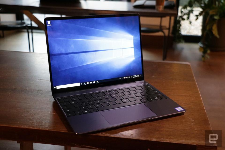 Huawei MateBook 13 hands-on