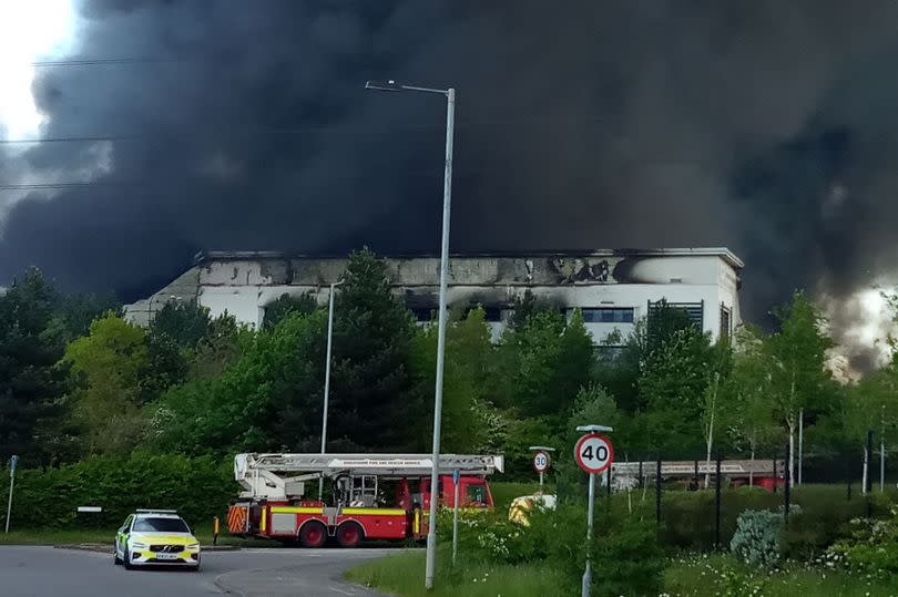 The fire in Cannock