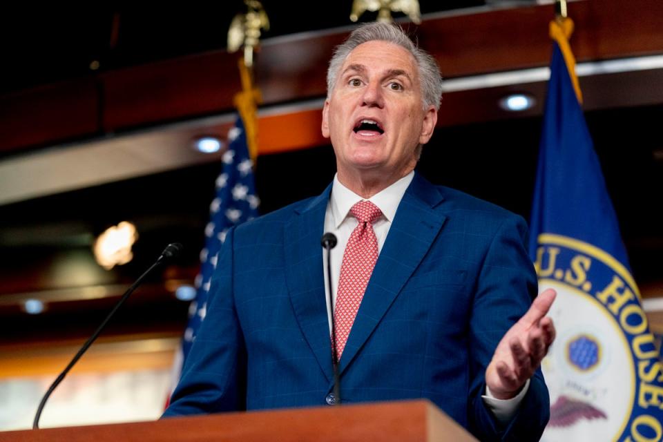 Rep Kevin McCarthy (Copyright 2022 The Associated Press. All rights reserved)