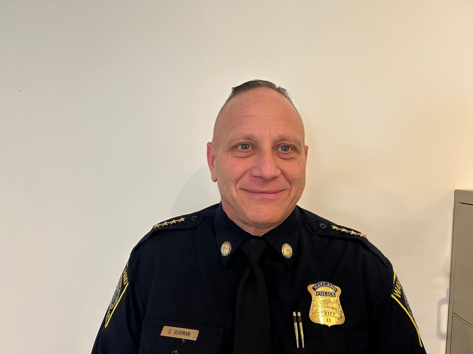 Ed Burman is Wayland's new police chief.