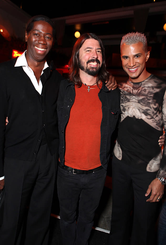 Due Date LA Premiere 2010 David Grohl Jay Manuel J. Alexander