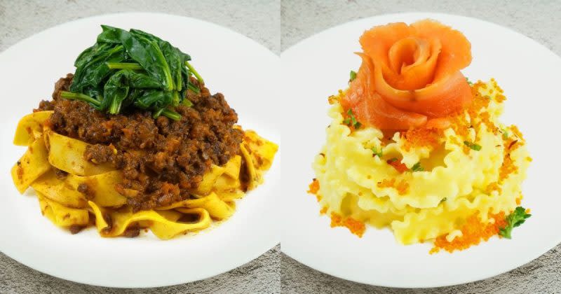 A picture of Beef bolognese and al limone