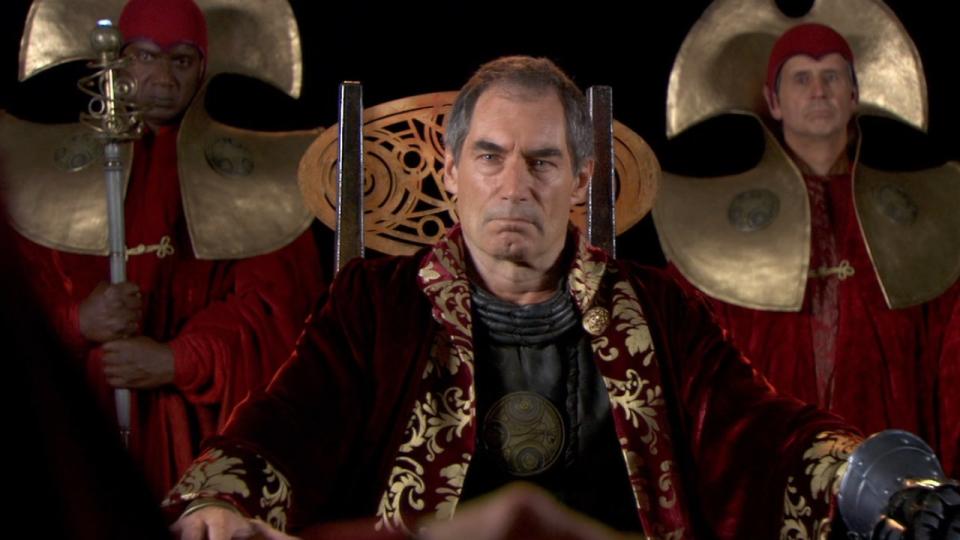 Timothy Dalton in Doctor Who.