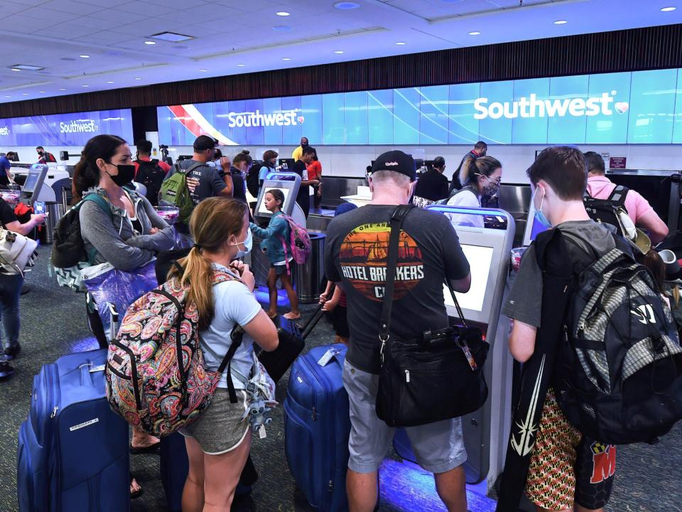 Southwest Airlines check-in