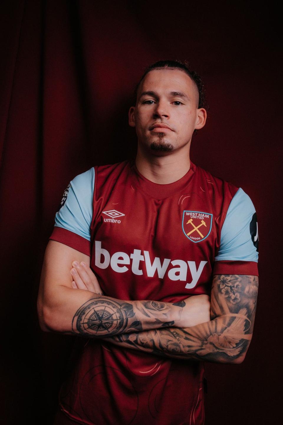 Big boost: Kalvin Phillips has joined West Ham on loan for the rest of the season (West Ham United)