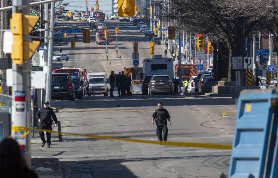 Emergency services rushed to the scene following the incident (EPA)