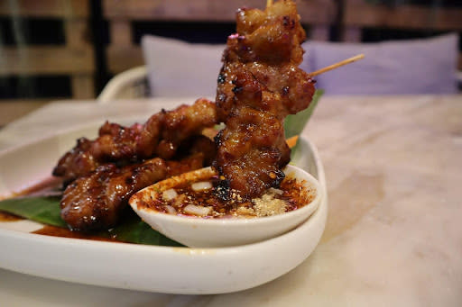 bangkok jam - pork skewers