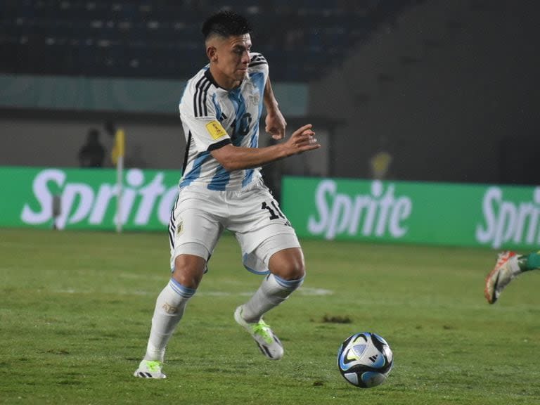 Claudio Echeverri es la gran figura de la selección argentina que participa en el Mundial Sub 17