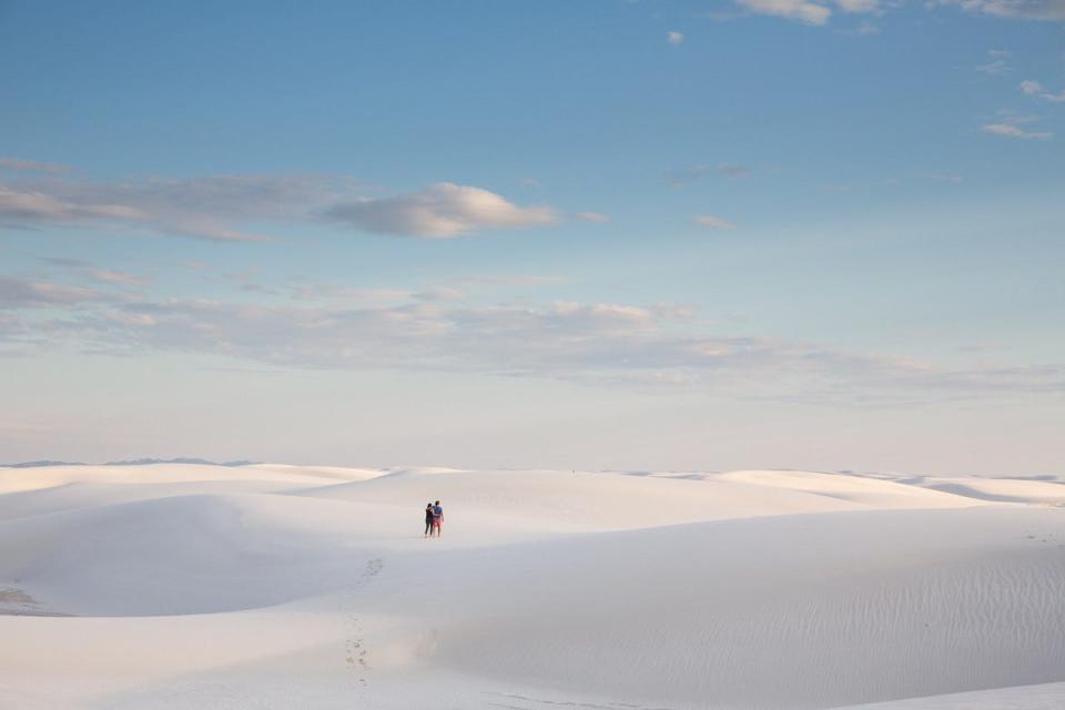 White Sands National Monument.