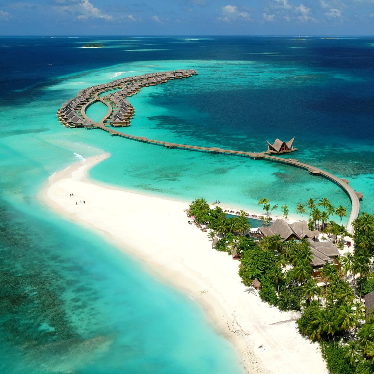 Indian Ocean idyll in The Maldives is possibly  luxury-travel world’s quintessential beach destination
