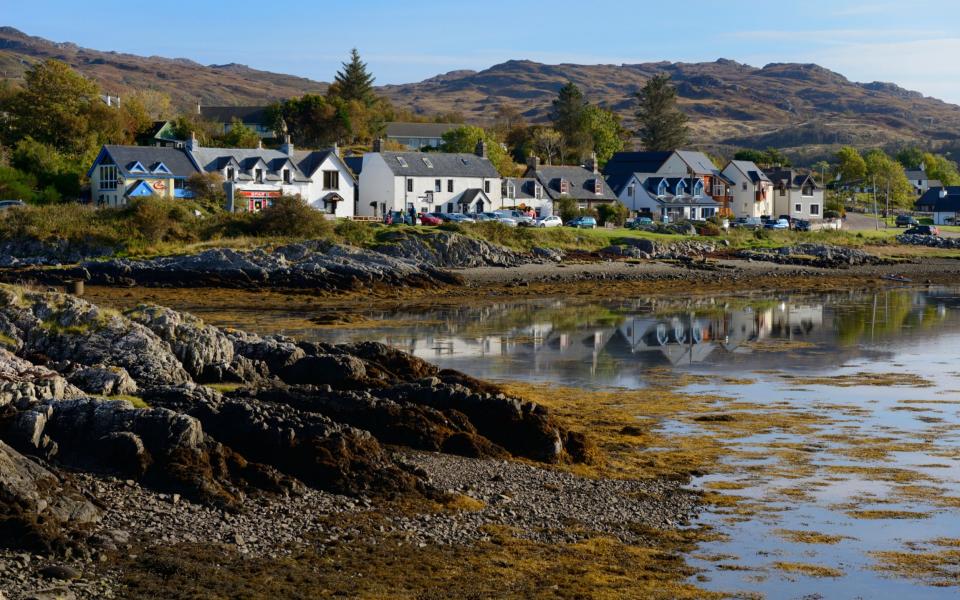 The Crofter's Rest is attached to the Arisaig Hotel