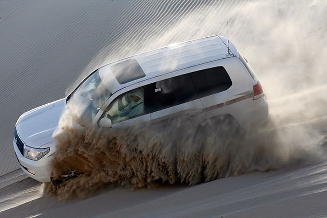 sand dune bashing