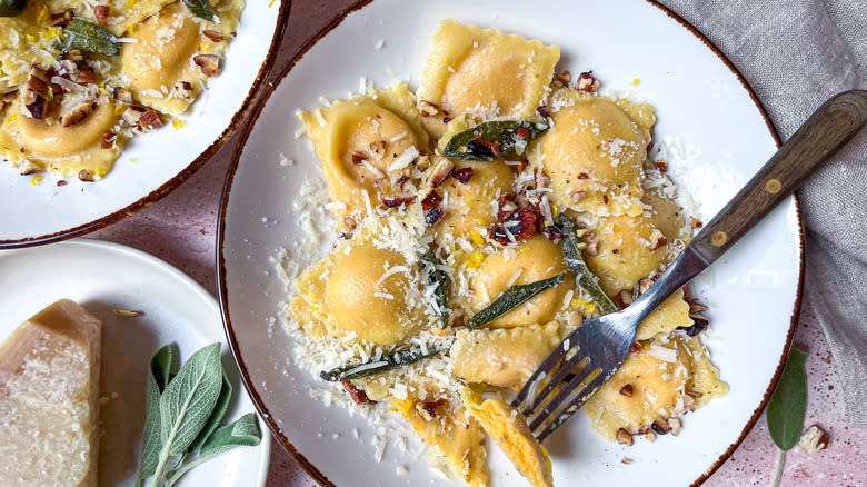 sweet potato ravioli sage butter