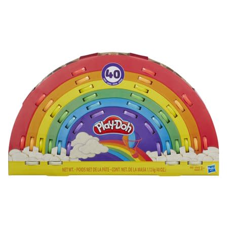 Play-Doh Ultimate Rainbow 40 Pack. (Photo: Walmart)