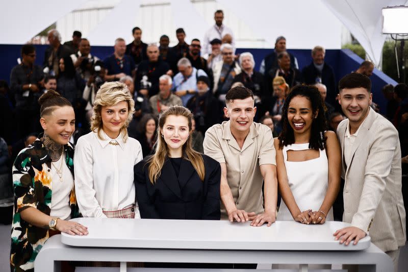 FILE PHOTO: The 76th Cannes Film Festival - Photocall for the film "How to Have Sex" in competition for Un Certain Regard