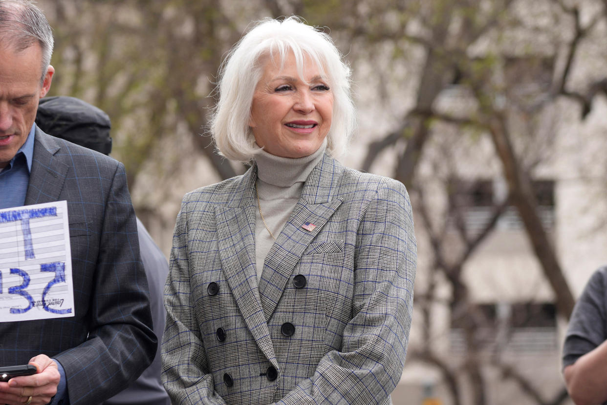 tina-peters-gop-primary-colorado.jpg Election 2022-Colorado-Secretary of State - Credit: David Zalubowski/AP