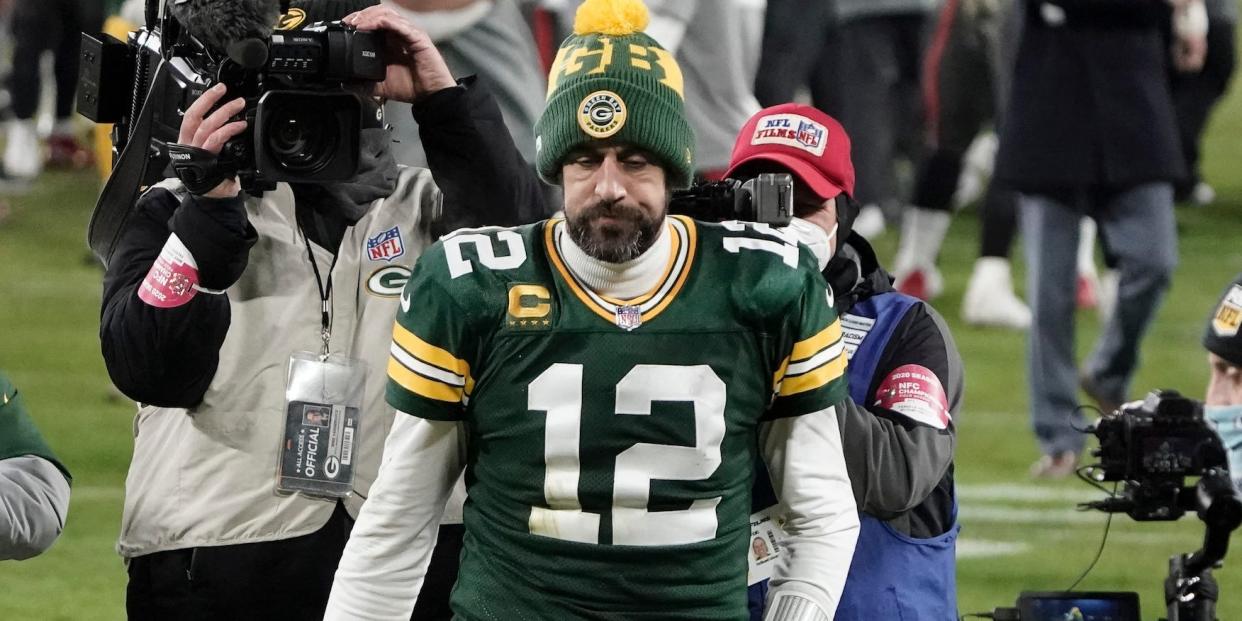 aaron rodgers packers nfc championship