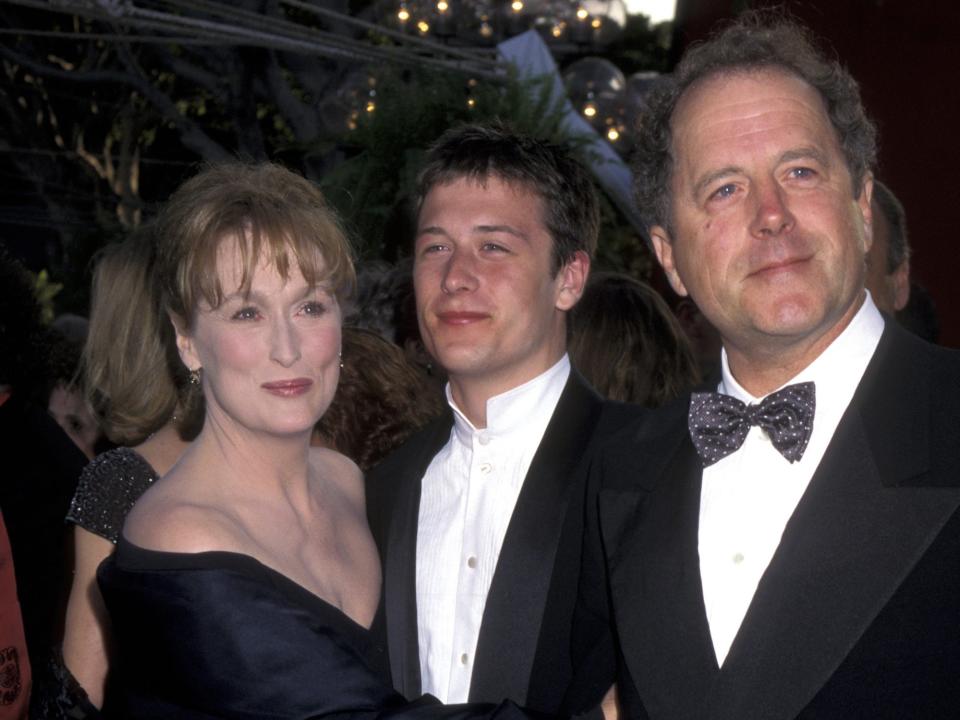 Meryl Streep, Husband Donald Gummer, and Son Henry Gummer