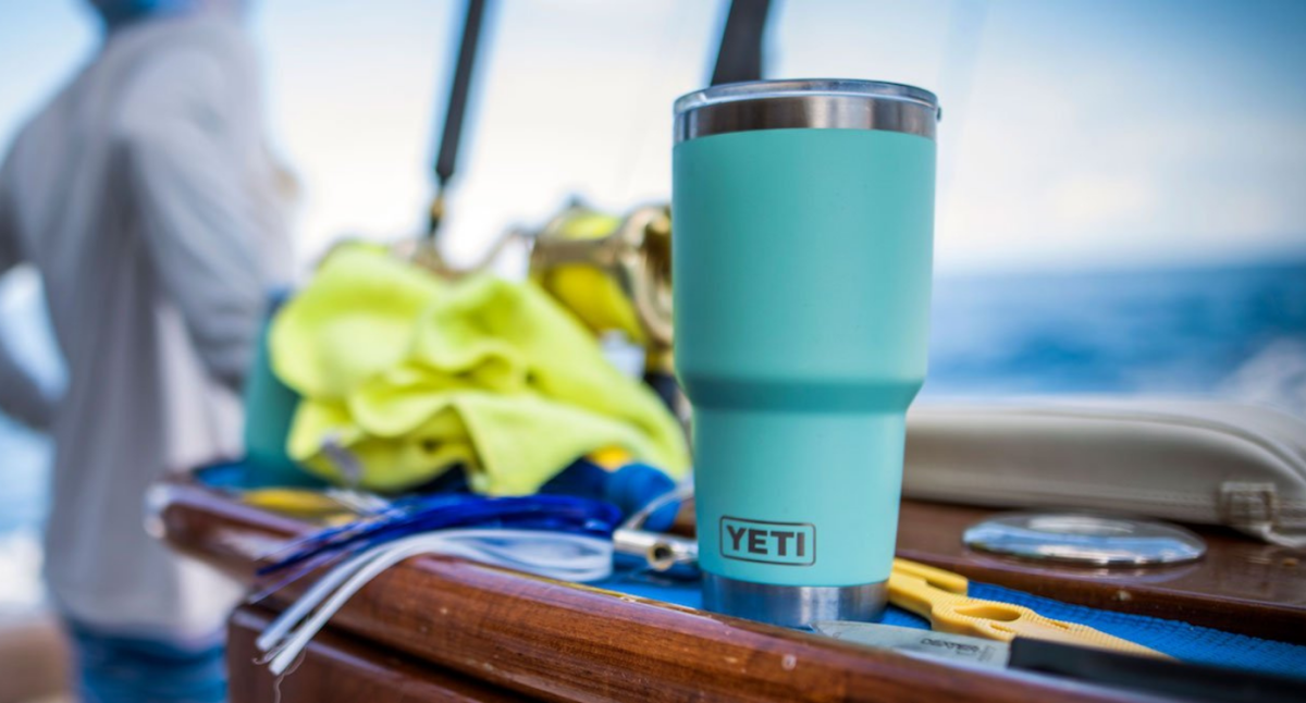 Yeti Rambler Jr 12 Oz. Seafoam Stainless Steel Insulated Tumbler