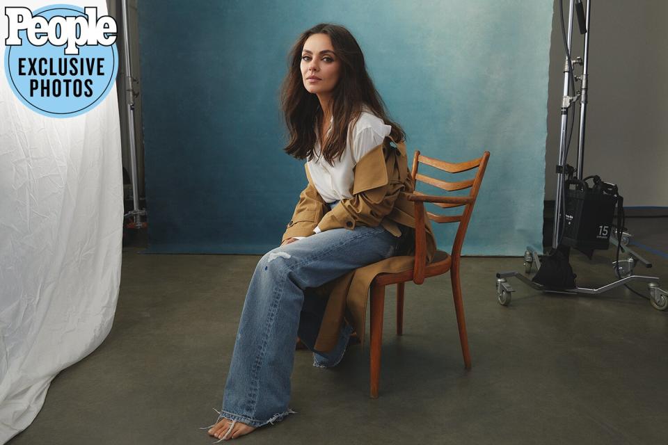 Mila Kunis photographed at Pier 59 Studios in New York, NY on September 28, 2022.