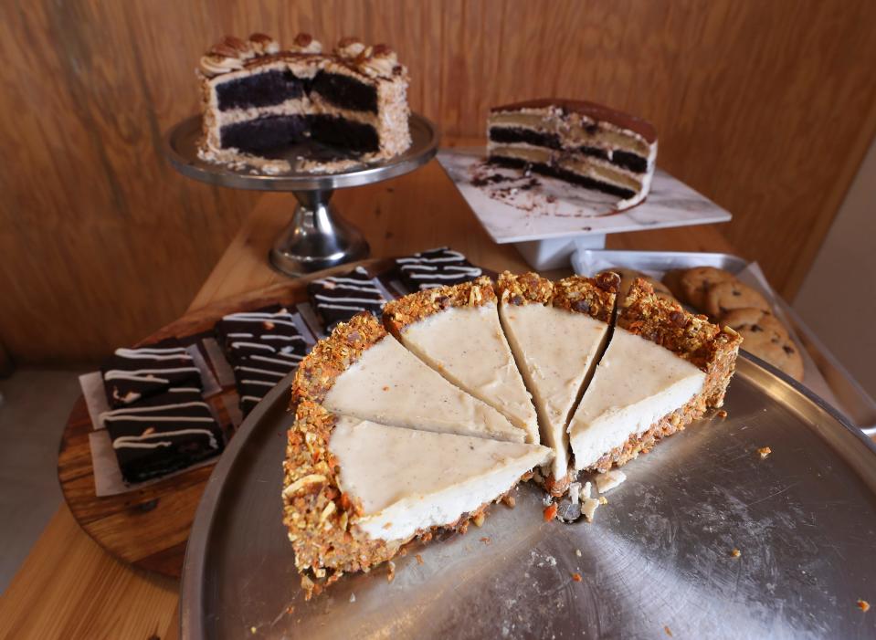 An assortment of desserts served at Half-Peach Bakery & Cafe.
April 4, 2019.