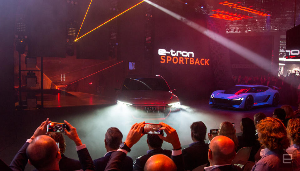 Audi E-Tron Sportback tease