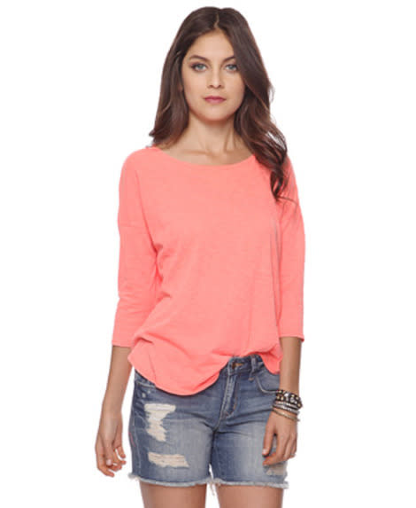 Basic Coral Tee