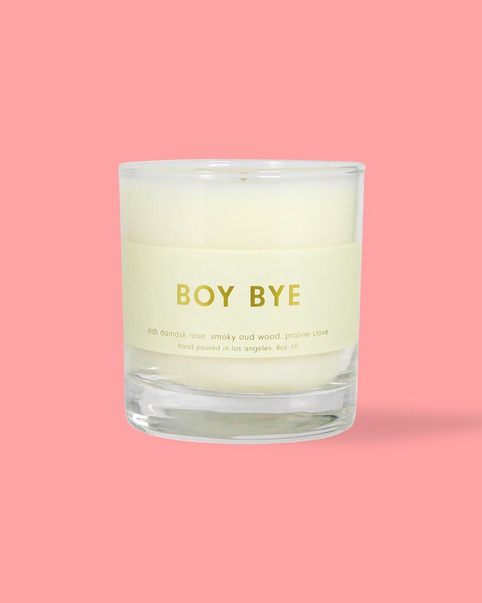 4) Boy Bye Candle