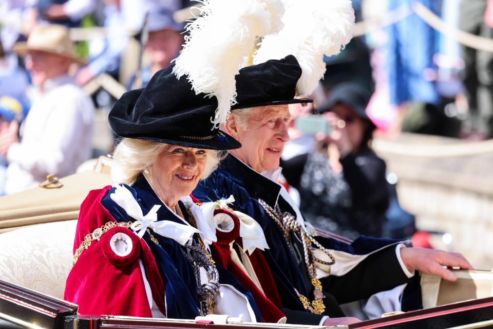 King Charles has been incredibly busy since he returned to work in April and yesterday attended the Order of the Garter ceremony (Chris Jackson/PA Wire)