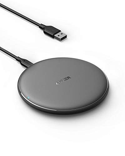 Anker Wireless Charger, PowerWave Pad Qi-Certified 10W Max for iPhone SE (2020), 11, 11 Pro, 11 Pro Max, Xs Max, XR, XS, X, 8, 8 Plus, AirPods, Galaxy S20 S10 S9 S8, Note 10 9 8 (No AC Adapter) (Amazon / Amazon)