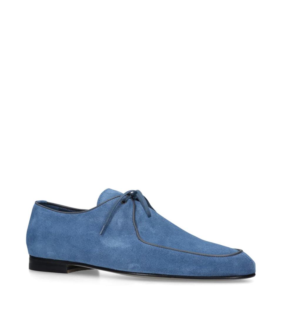 21) Manolo Blahnik derby shoes