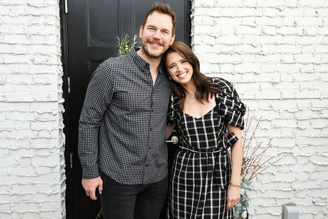 <p>Michael Kovac/Getty Images for Cleobella x Katherine Schwarzenegger)</p> Chris Pratt and Katherine Schwarzenegger