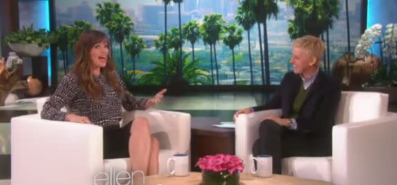 In an October interview on "The Ellen DeGeneres Show," Jennifer Garner addressed rumors about her "pregnancy" with the most perfect quote about mothers' bodies. She said, "I am not pregnant, but I've had three kids and there is a 'bump.' From now on ladies, I will have a 'bump' and it will be my 'baby bump' and let's just all settle in and get used to it, it's not going anywhere."<a href="http://www.huffingtonpost.com/2014/10/08/jennifer-garner-baby-bump_n_5953080.html" target="_blank">Watch the full interview here</a>. 