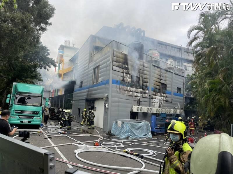 大同大學的產學實驗室去年發生火警，今才得知竟是製毒集團釀禍。（圖／翻攝畫面）