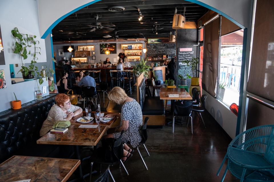 A view inside Carly's Bistro on Roosevelt Street in Phoenix on April 10, 2024.