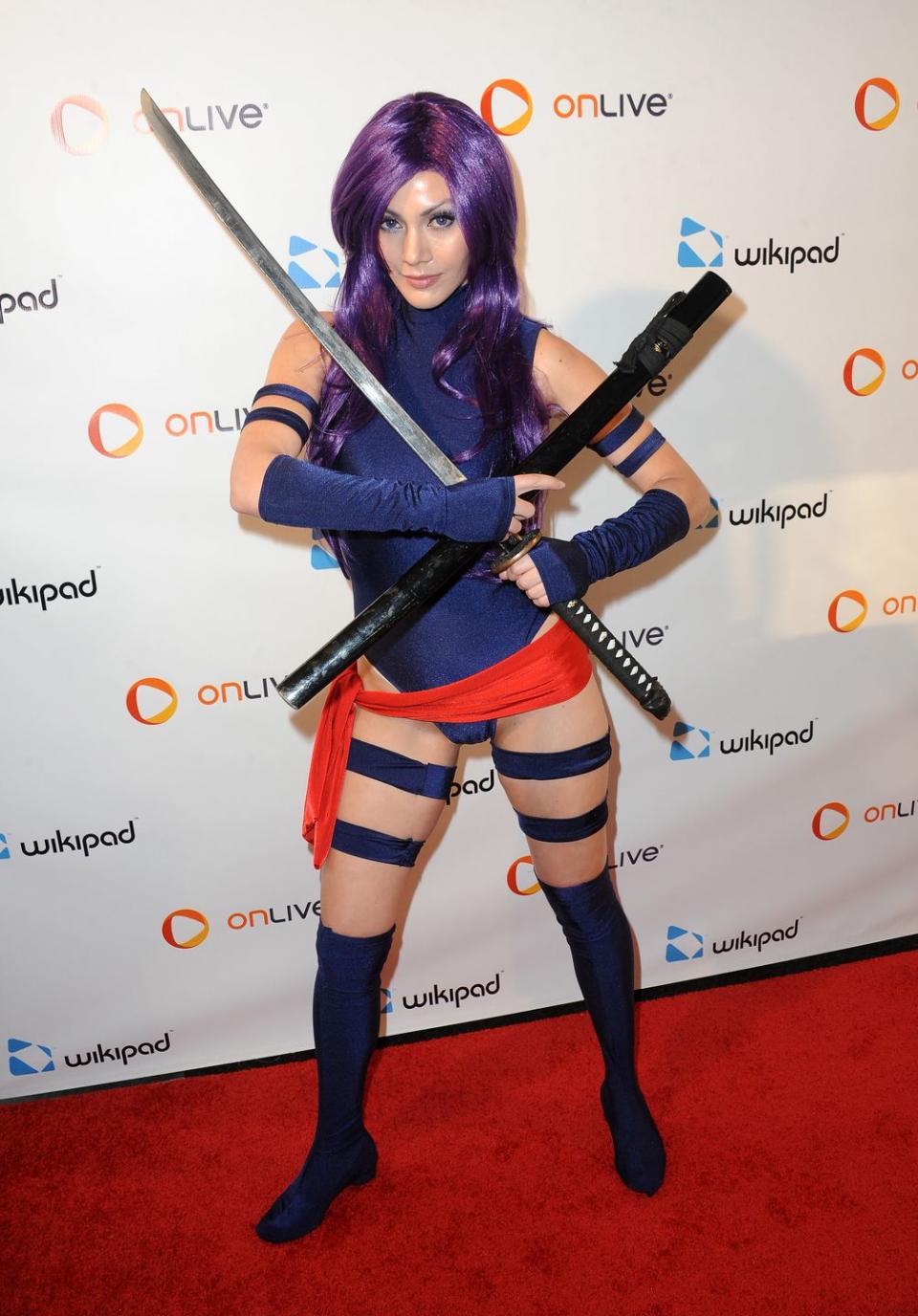 7) Psylocke from <i>X Men: Apocolypse</i>