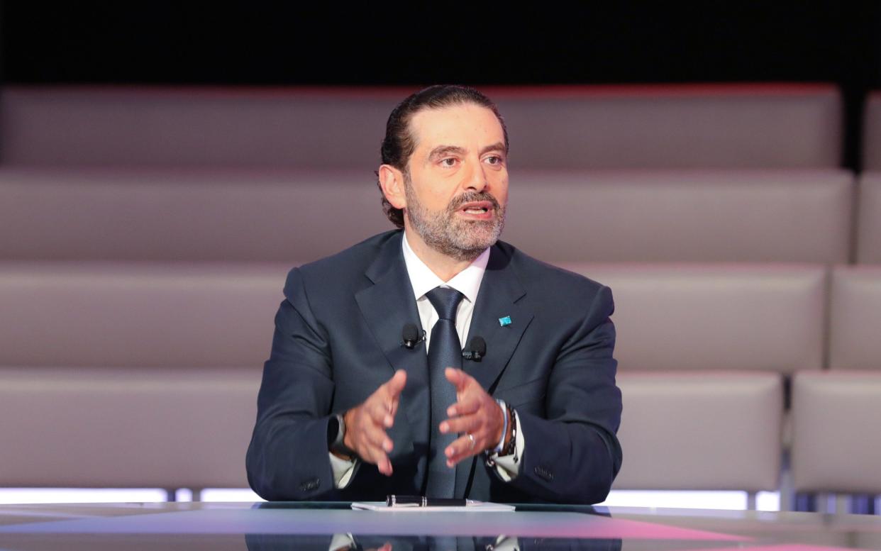 Former Lebanese prime minister Saad Hariri says he is a "natural candidate" to lead Lebanon again