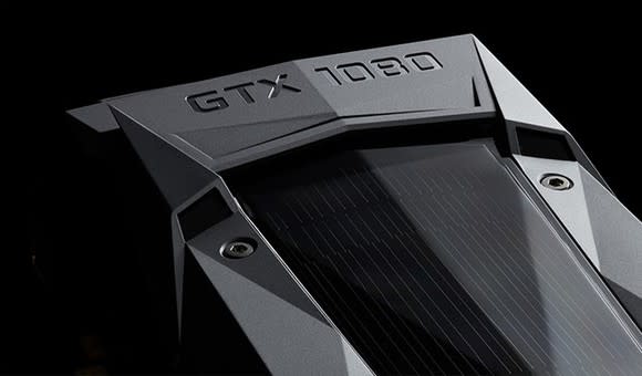 NVIDIA GTX 1080 graphics card.