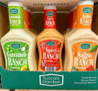 <p>Ranch dressing has its own cult to begin with, with <a href="https://www.instagram.com/aldi.guru/" rel="nofollow noopener" target="_blank" data-ylk="slk:enthusiasts;elm:context_link;itc:0;sec:content-canvas" class="link ">enthusiasts</a> finding new things to dip in or cover with the stuff every day. What did Aldi say to what we already might have thought was a perfect thing? "Hold my ranch." Tuscan Garden offers the creamy, tangy dressing in gotta-have flavors like Guacamole, Spicy and Salsa, any of which will make even the most tried-and-true meal a little more exciting.</p>