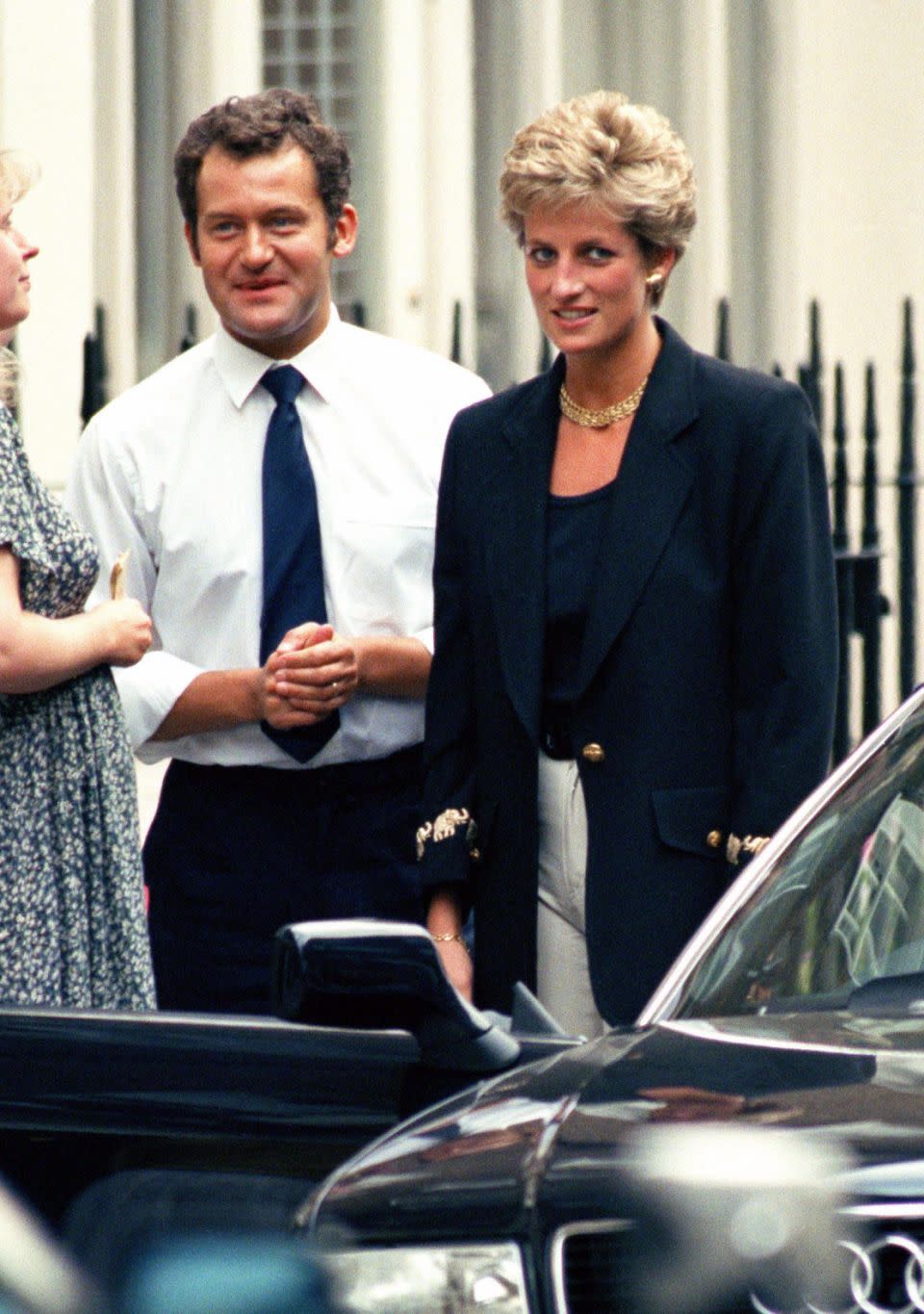 Paul was the princess' butler until her death in 1997, seen here together in 1994. Source: Getty