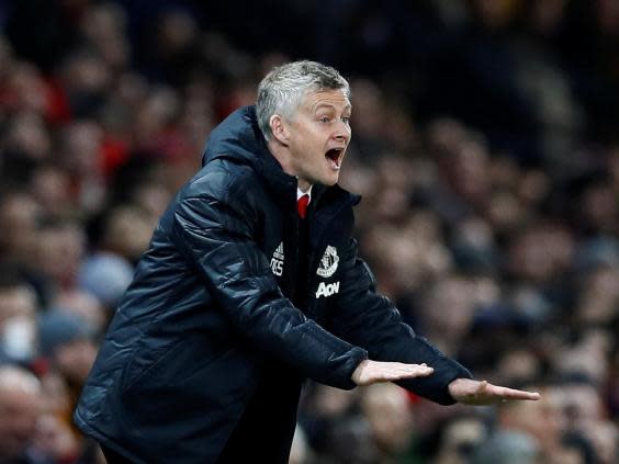 Solskjaer is under pressure to avoid a blip after defeat vs PSG (Reuters)