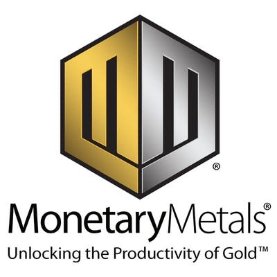 Monetary Metals® is Unlocking the Productivity of Gold™ by offering a Yield on Gold, Paid in Gold® to investors, and Gold Financing, Simplified™ to gold-using businesses (mints, miners, refiners, jewelers, bullion dealers and more). (PRNewsfoto/Monetary Metals & Co.)