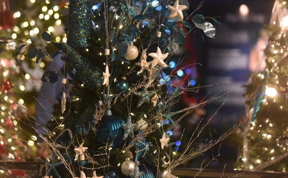 The annual Cape Fear Festival of Trees  at the N.C. Aquarium at Fort Fisher in 2019.