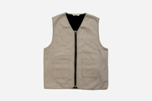 3Sixteen Zip Front Vest men's fall fashion guide