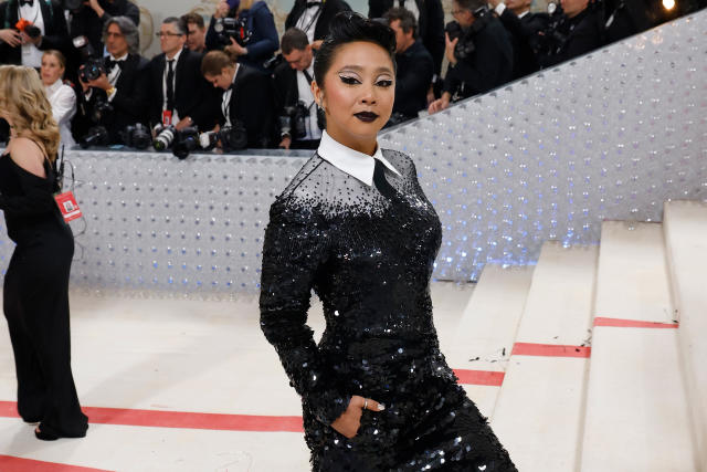 Sora Choi at THE METROPOLITAN MUSEUM OF ART'S COSTUME INSTITUTE BENEFIT  CELEBRATING THE OPENING OF Karl