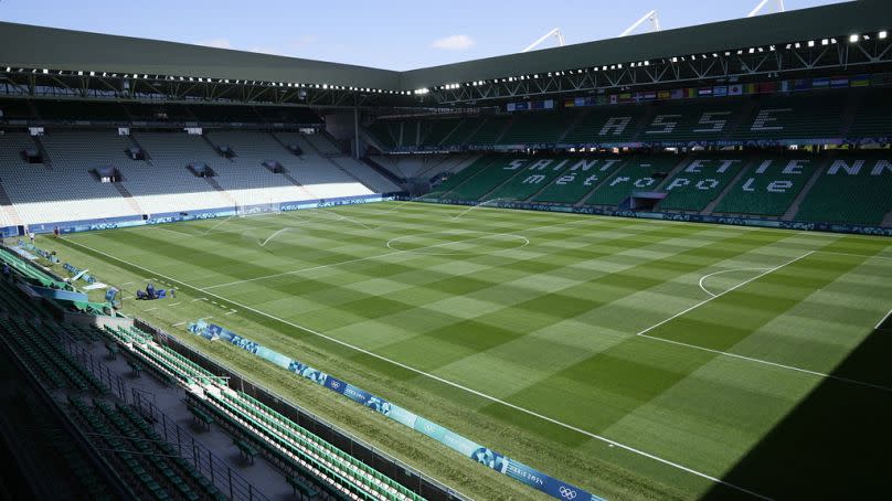 Estadio Geoffroy-Guichard de Saint-Etienne, Francia, el martes 23 de julio de 2024.