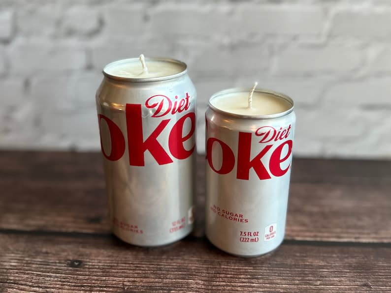 Alcohowics Diet Coke Candle (Etsy / Etsy)