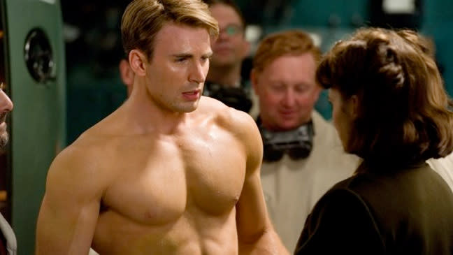 Chris Evans in 'Captain America: The First Avenger' (Paramount/Marvel)