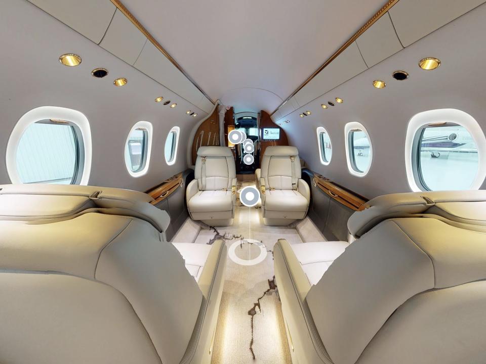 inside desantis jet