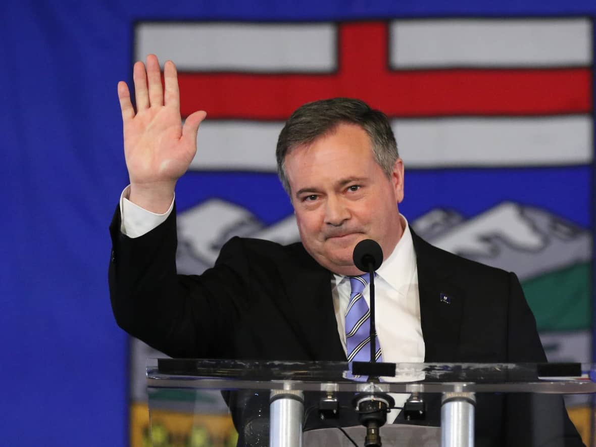 Alberta Premier Jason Kenney received 51.4 per cent support from the party in a leadership vote, then announced he will be resigning.  (Dave Chidley/The Canadian Press - image credit)